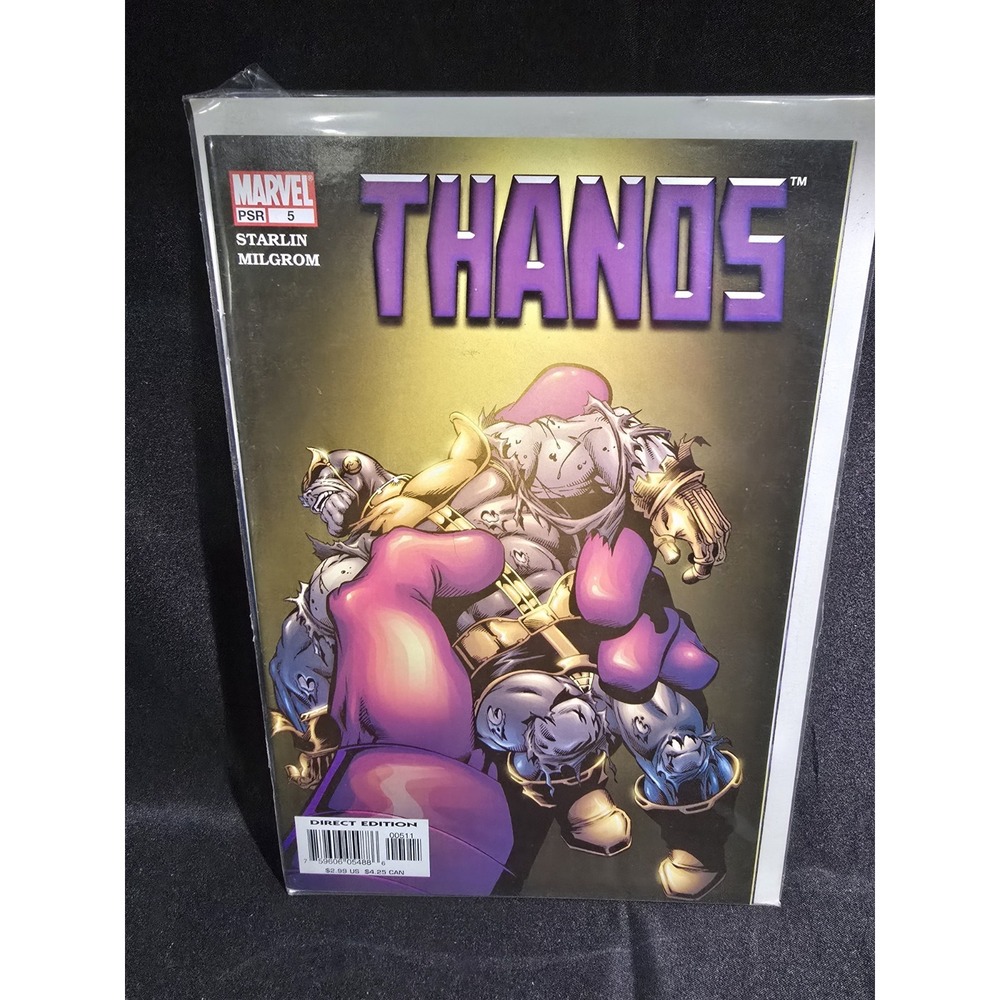 Thanos Vol 1 #5 By Starlin Galactus Hunger Warlock Pip Infinity Avengers 2004